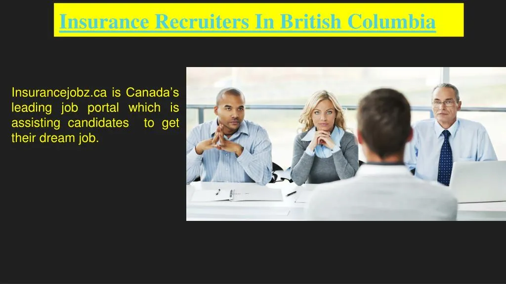 insurance recruiters in british columbia