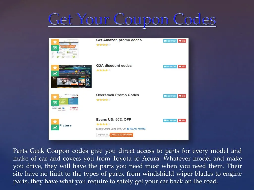 get your coupon codes