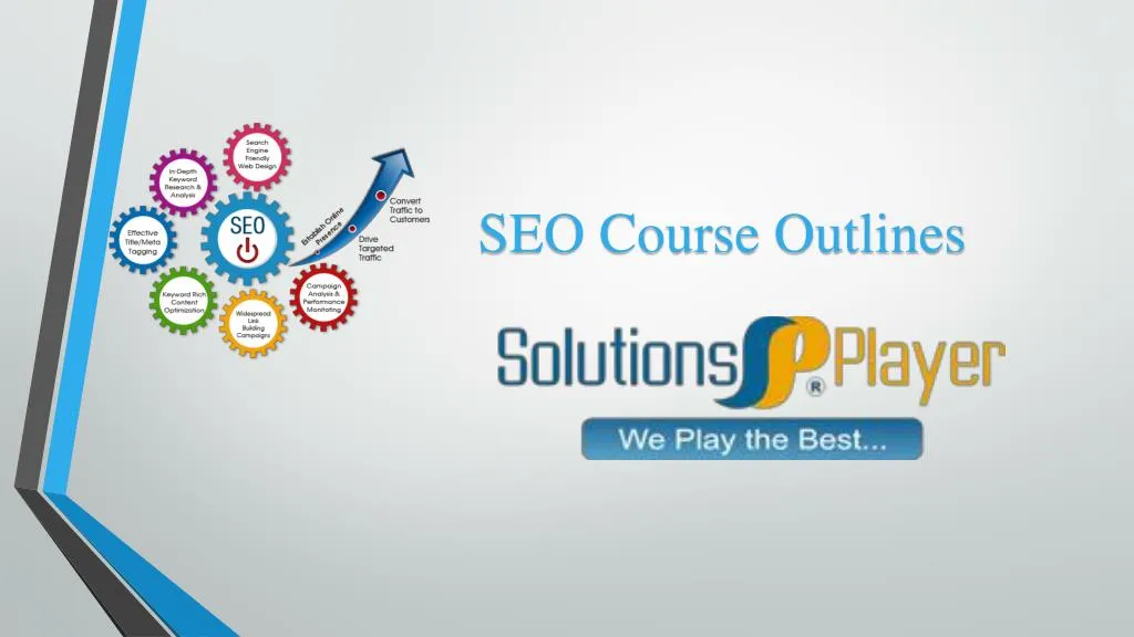 seo course outlines
