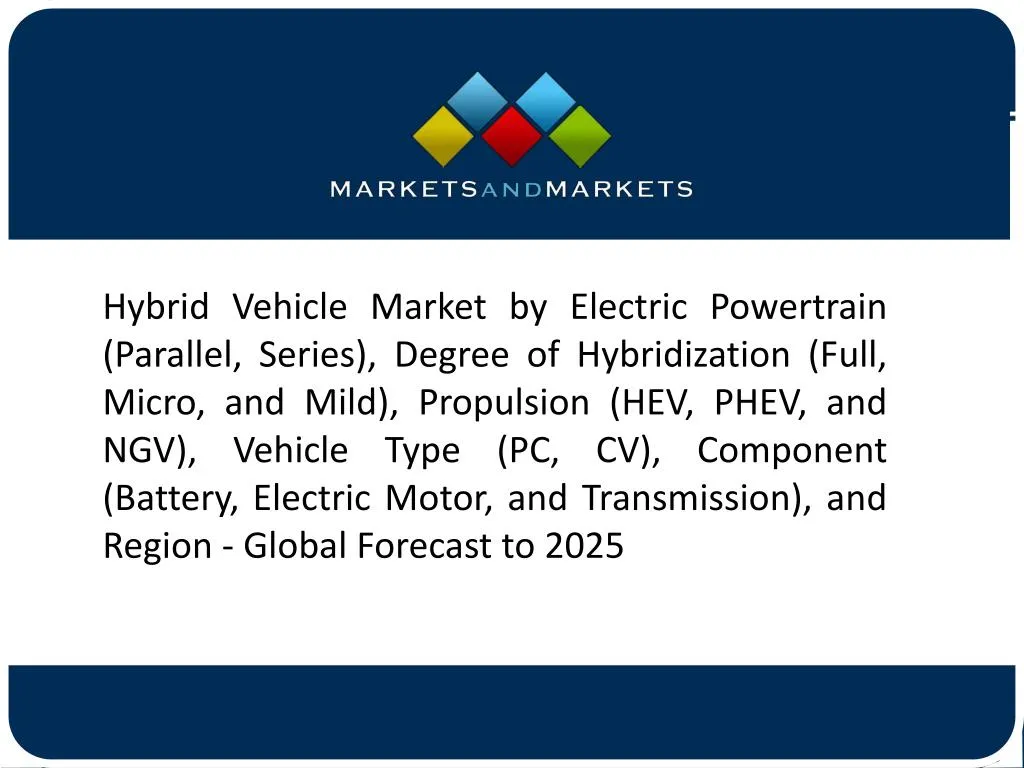 hybrid vehicle market by electric powertrain