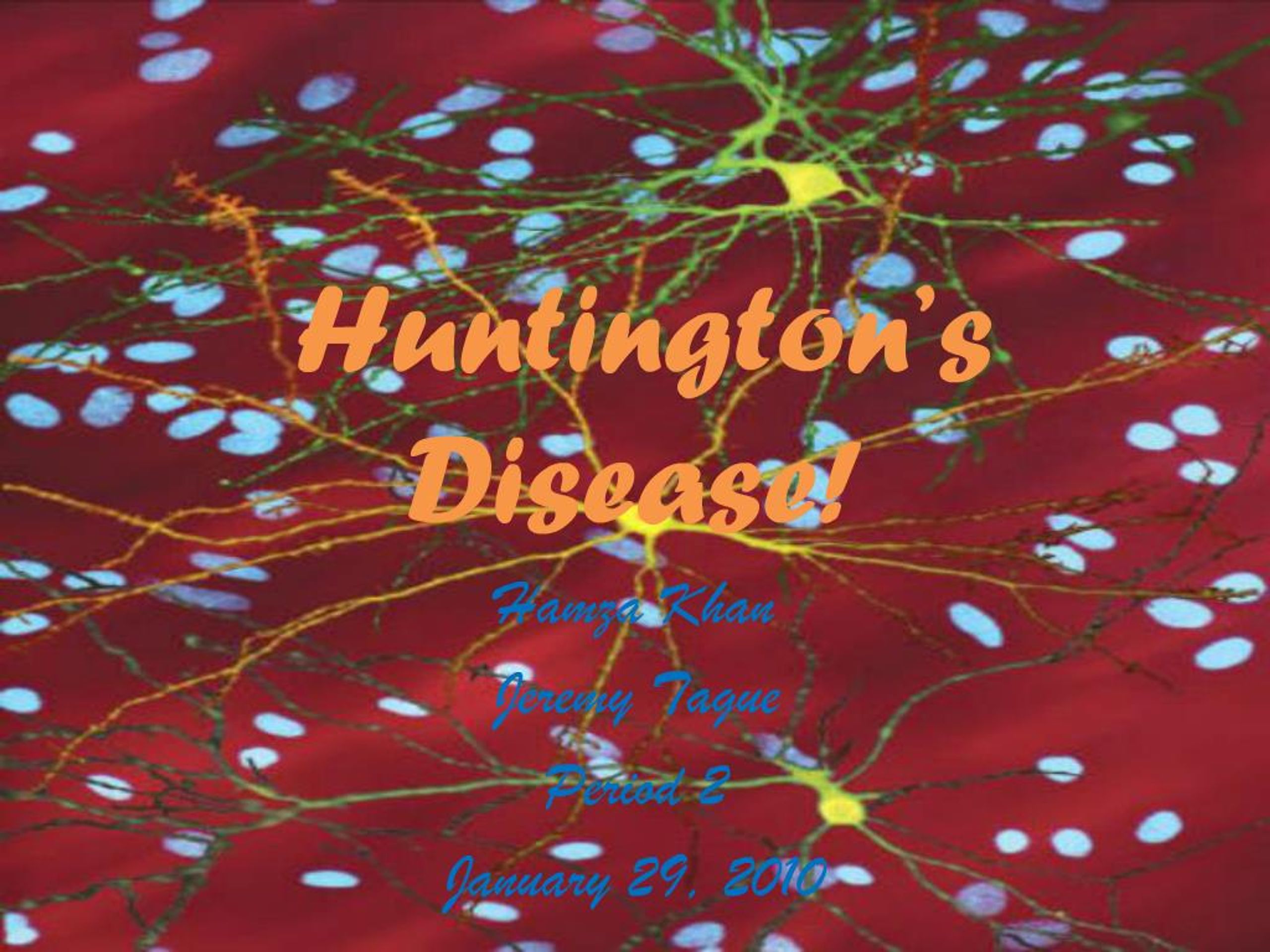 PPT - Huntington s Disease PowerPoint Presentation, free download - ID ...