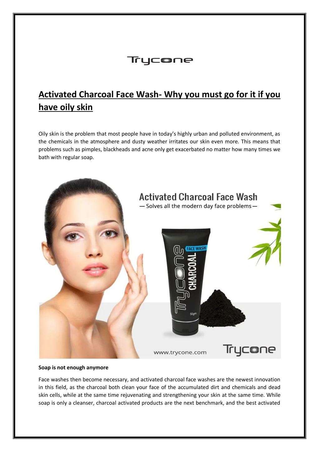 activated charcoal face wash why you must