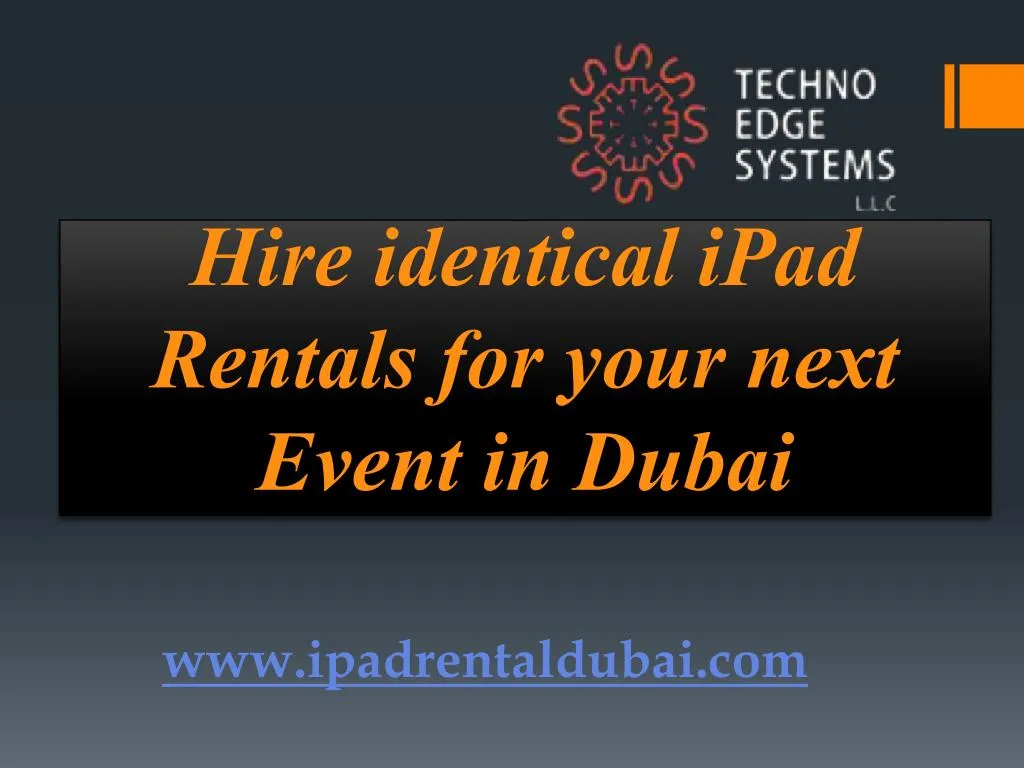 hire identical ipad rentals for your next event in dubai