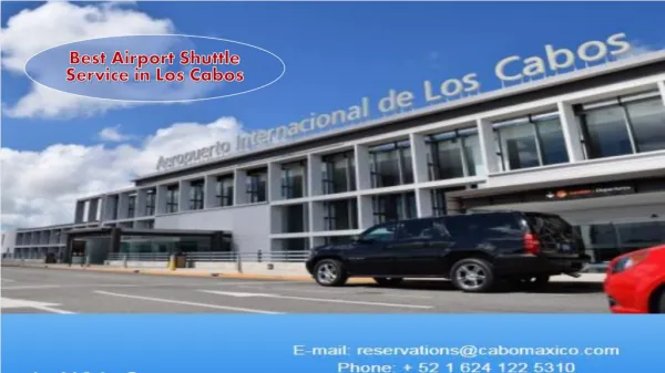 Best Airport Shuttle Service in Los Cabos