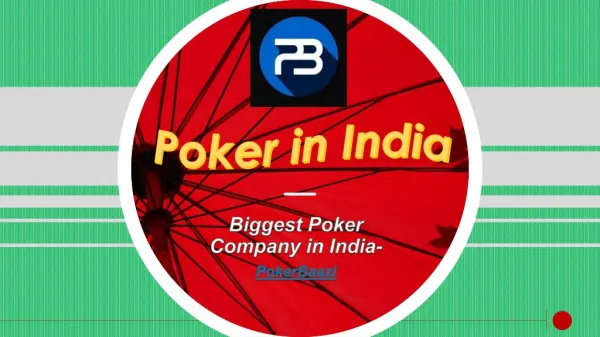 Play Poker in India