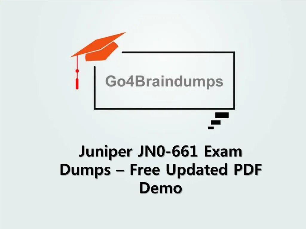 juniper jn0 661 exam dumps free updated pdf demo