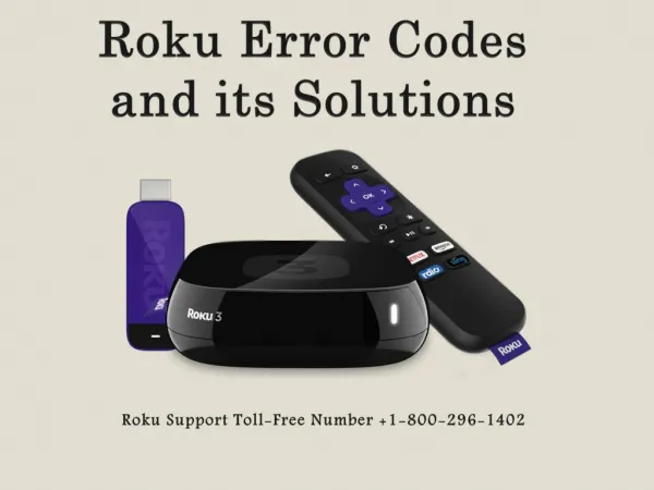 Fix Error Code Issues of Roku Device