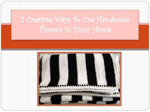 Different Ways To Use Handmade Throws In Home | Hector & Queen