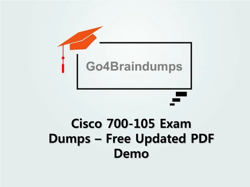 cisco 700 105 exam dumps free updated pdf demo