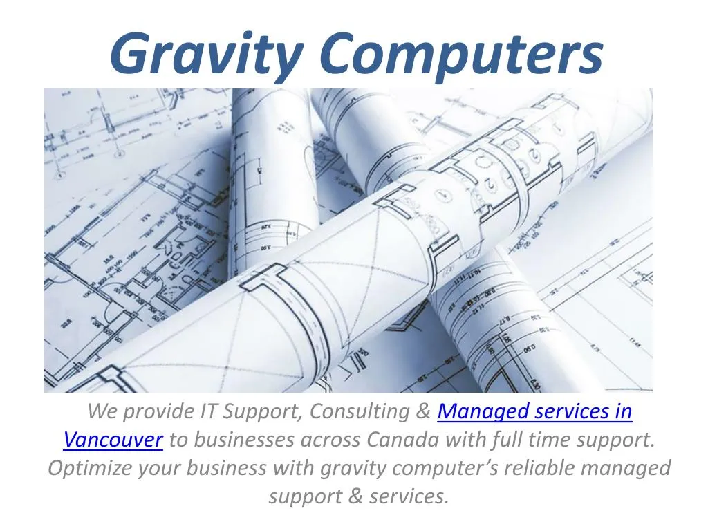 gravity computers