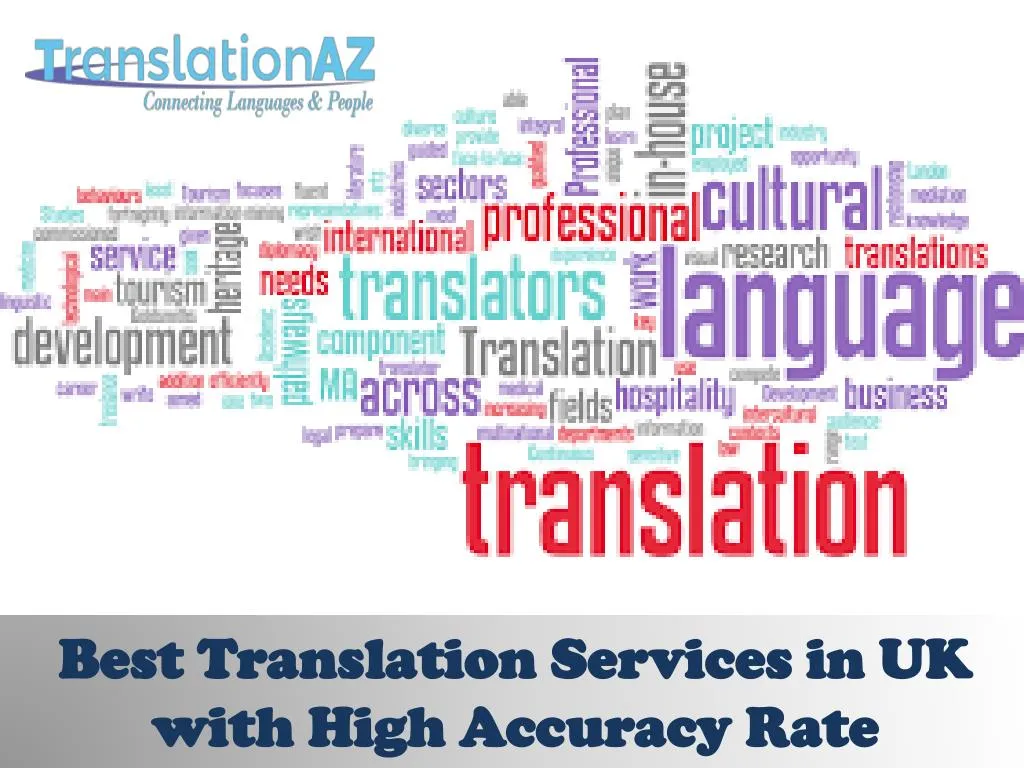 best translation services in uk with high