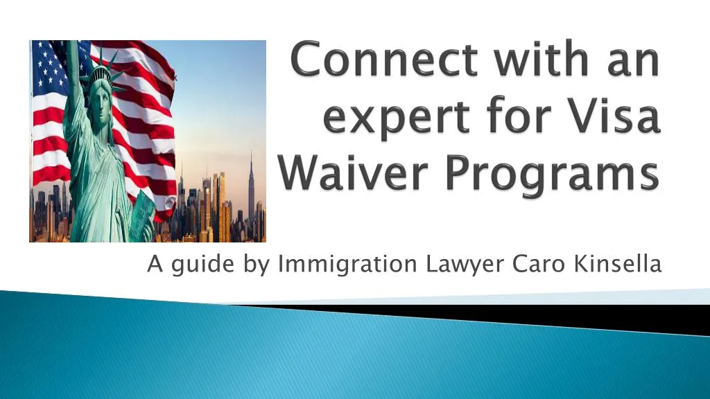connect with an expert for visa waiver programs