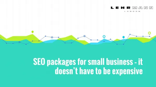 SEO packages for small business – it doesn’t have to be expensive