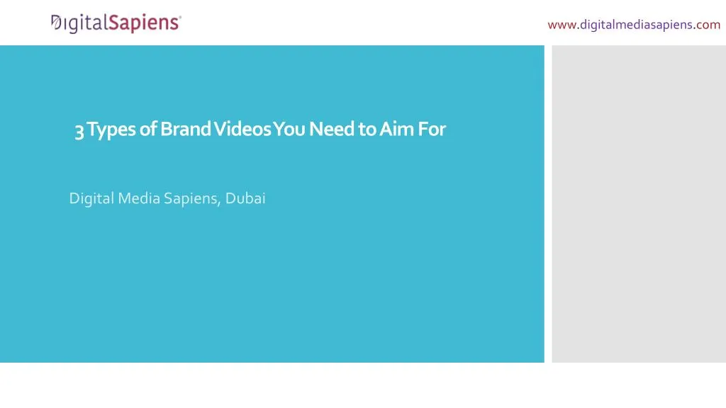 3 types of brand videos you need to aim for