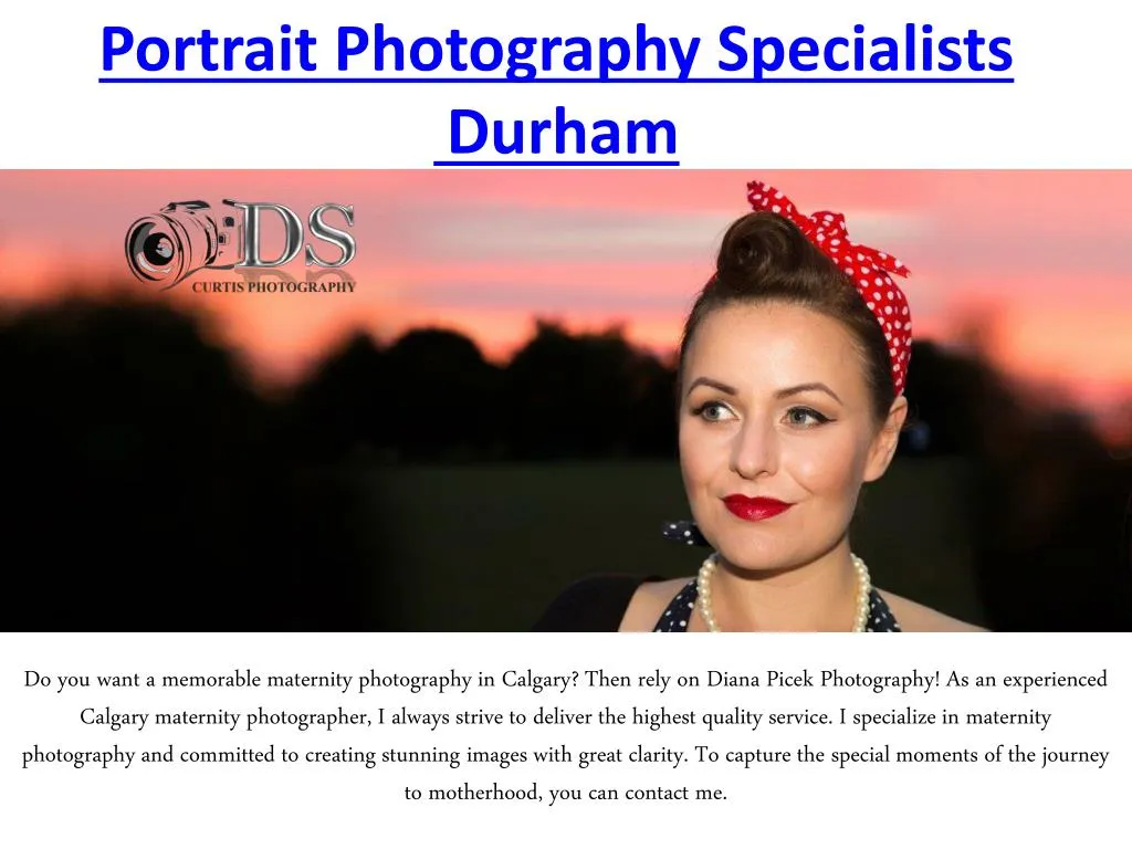 portrait photography specialists durham
