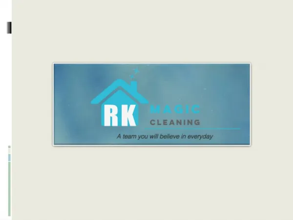 RK MAGIC CLEANING SERVICES:Carpet Cleaning Services