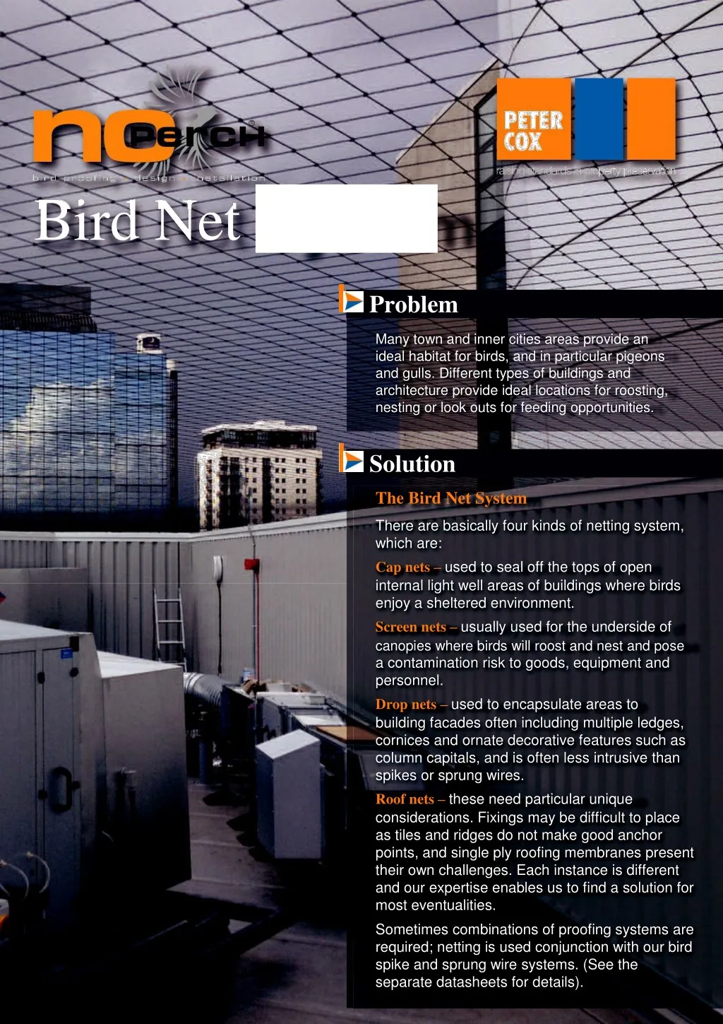 bird net system