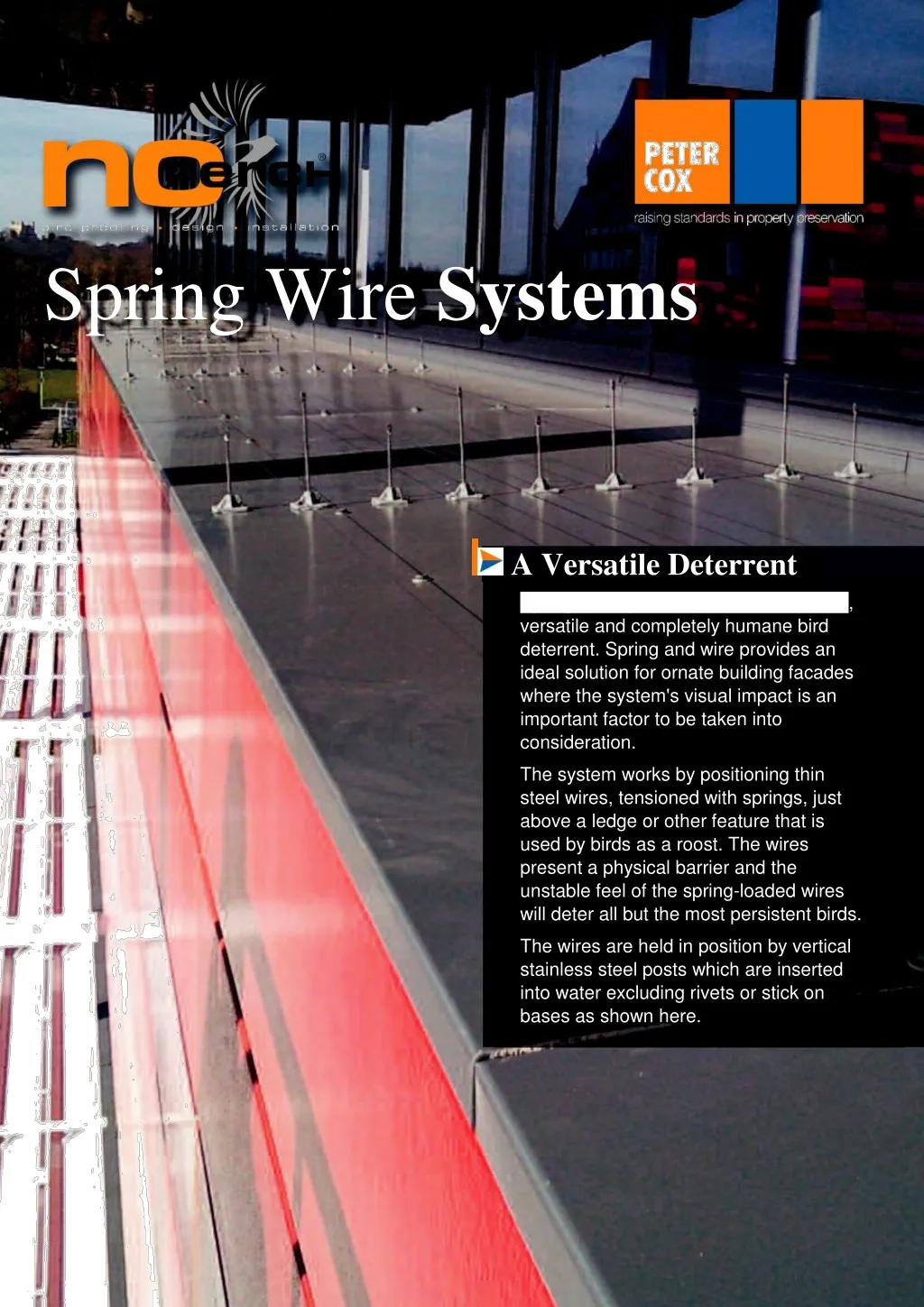 spring wire systems