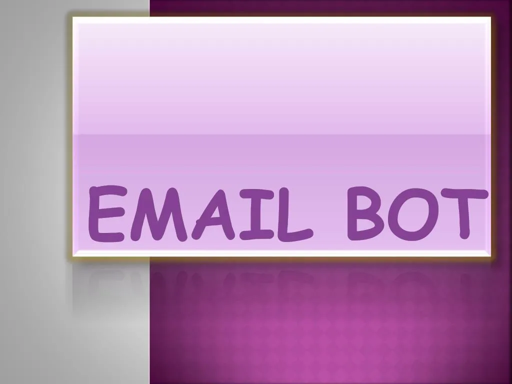 email bot