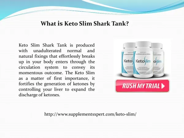 KetoSlim Shark Tank â€“ Keto Slim Reviews