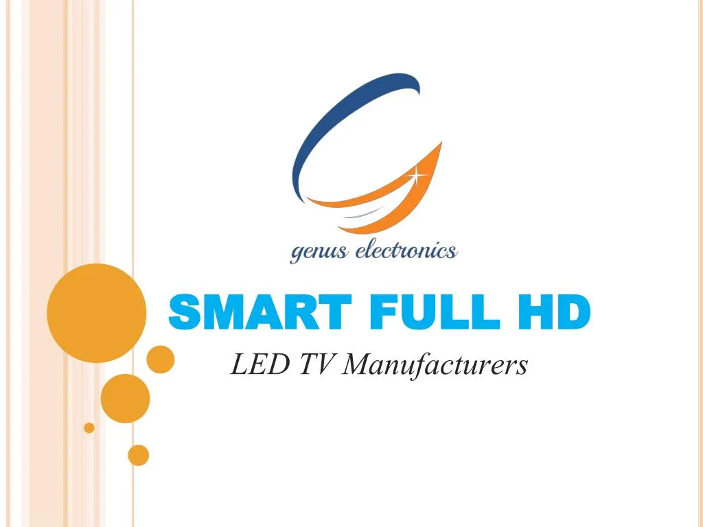 smart full hd led tv manufacturers