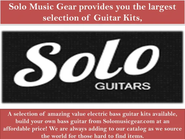 Solo Music GearSolo Music Gear