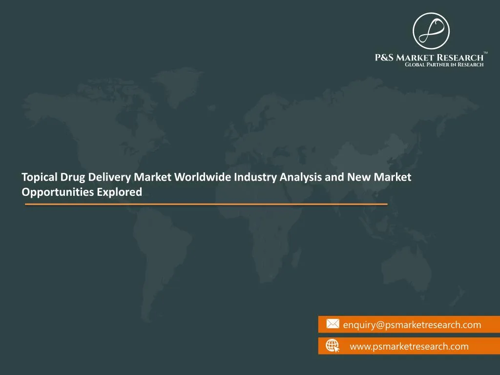 topical drug delivery market worldwide industry