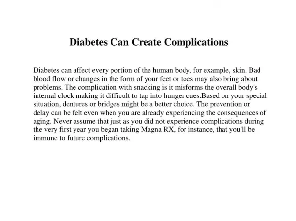 Diabetic Diet For The Treatment Of Diabetes