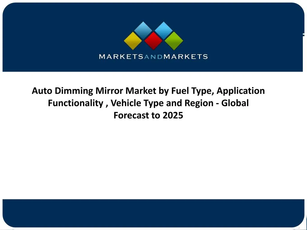 auto dimming mirror market by fuel type