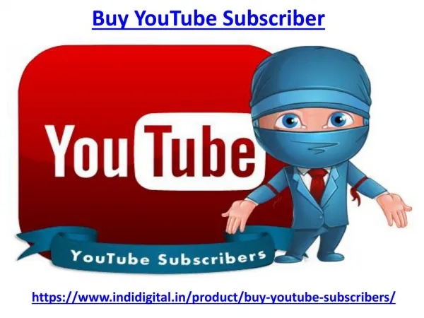 Which one of the best buy Youtube Subscriber