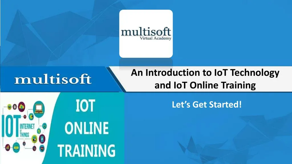 an introduction to iot technology and iot online training
