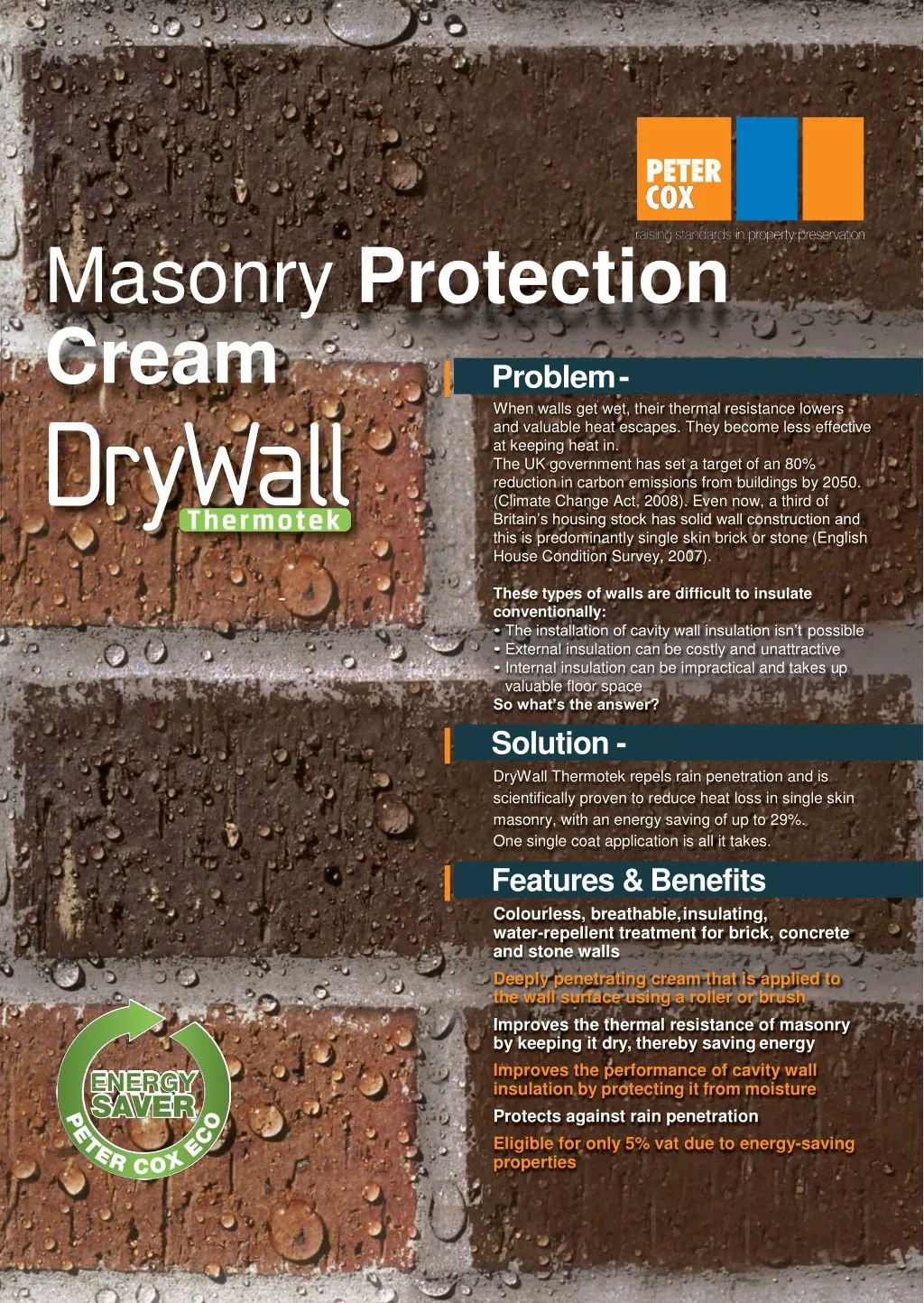 masonry protection cream