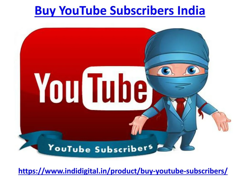 buy youtube subscribers india