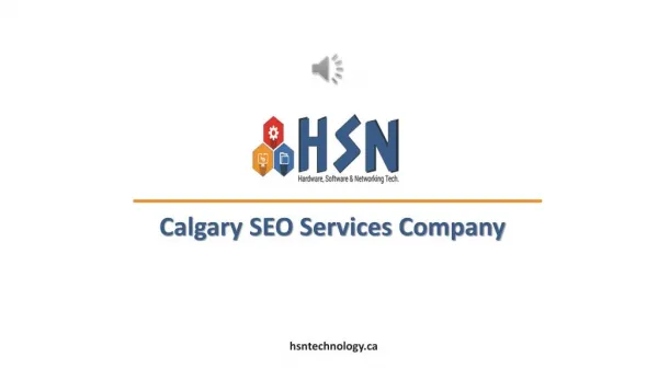 Calgary SEO Services Company - HSN Technology