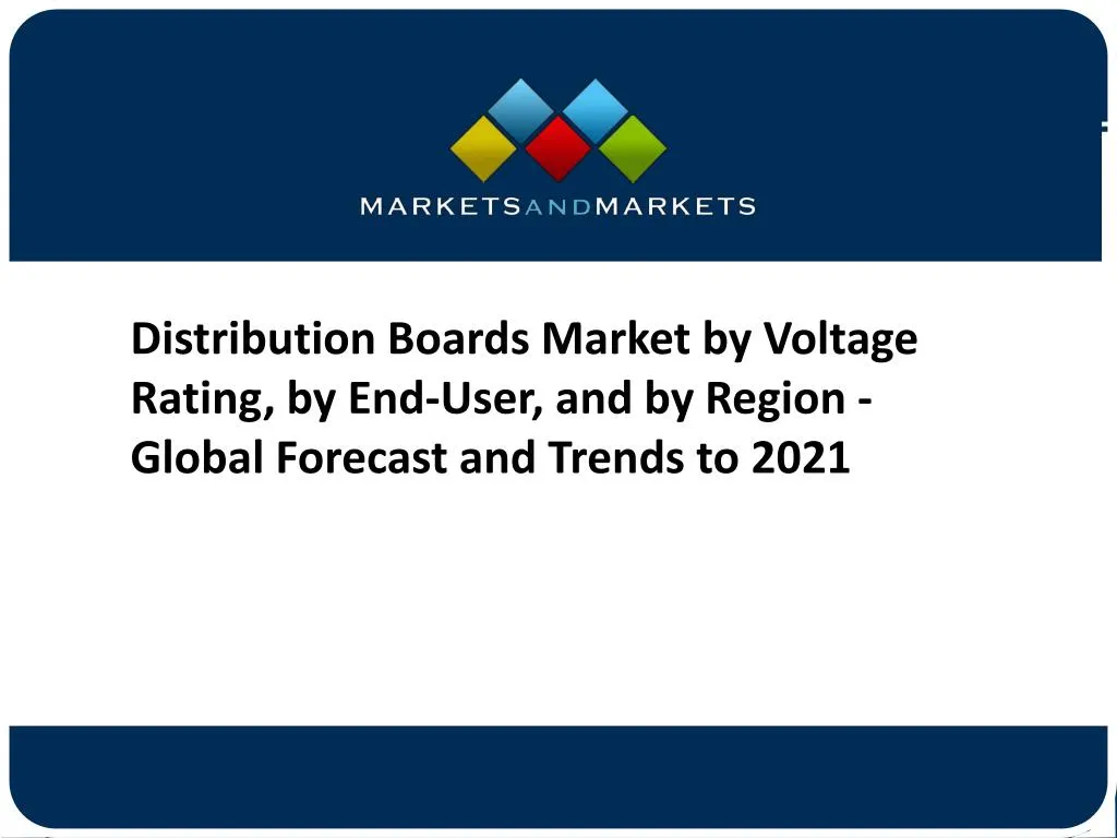 distribution boards market by voltage rating