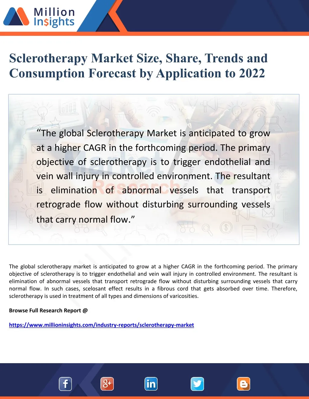 sclerotherapy market size share trends