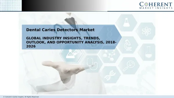 Dental Caries Detectors Market Opportunity Analysis, 2018 - 2026