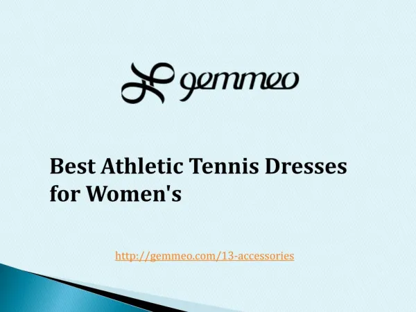 Best Athletic Tennis Dresses