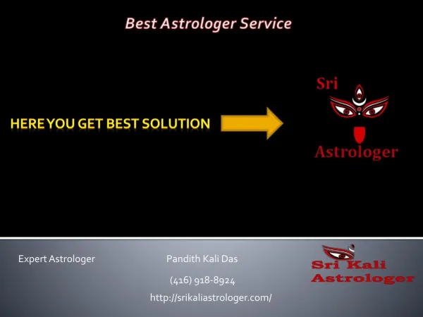 Sri Kali Astrologer – Love Marriage Problem Specialist.