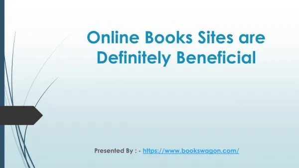 Online Books Sites are Definitely Beneficial