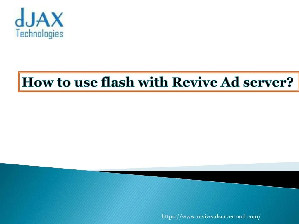 how to use flash with revive ad server
