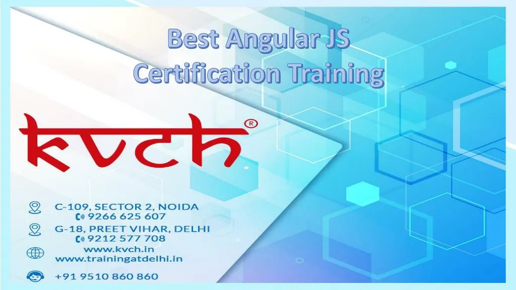 best angular js certification training