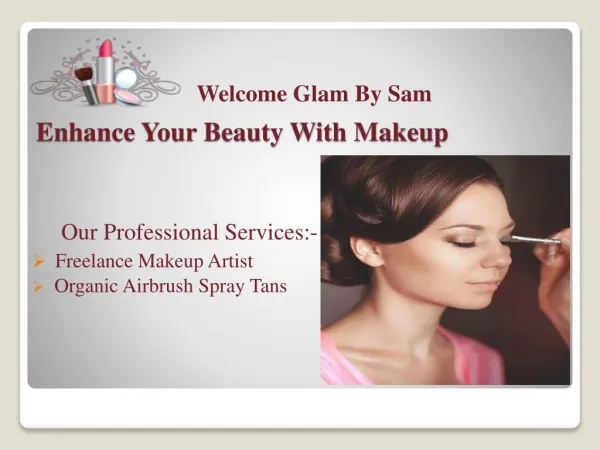 Professional Makeup & Spray Tan Artists in New Jersey - Glam By Sam