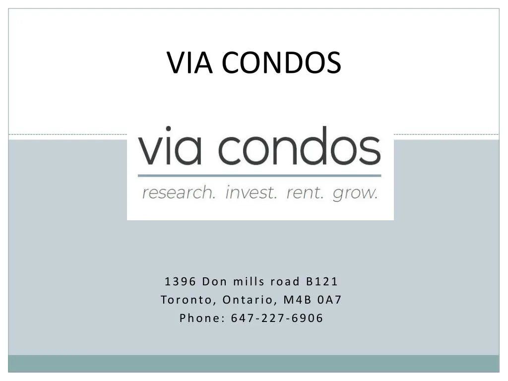 via condos