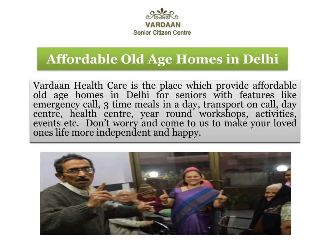 affordable old age homes in delhi