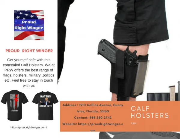Get the Calf Holsters | PRW