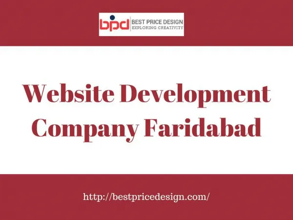 Best Website Development Company Faridabad