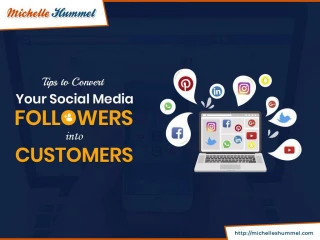 Tips to Convert Your Social Media Followers Into Customers - slide 1
