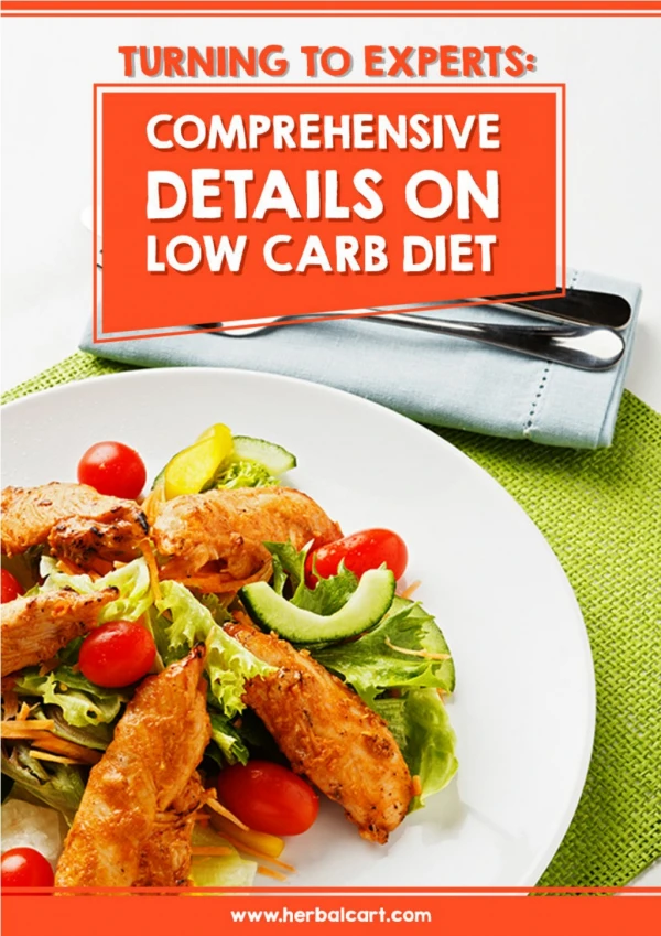 Low carb diet OR meal plan pdf