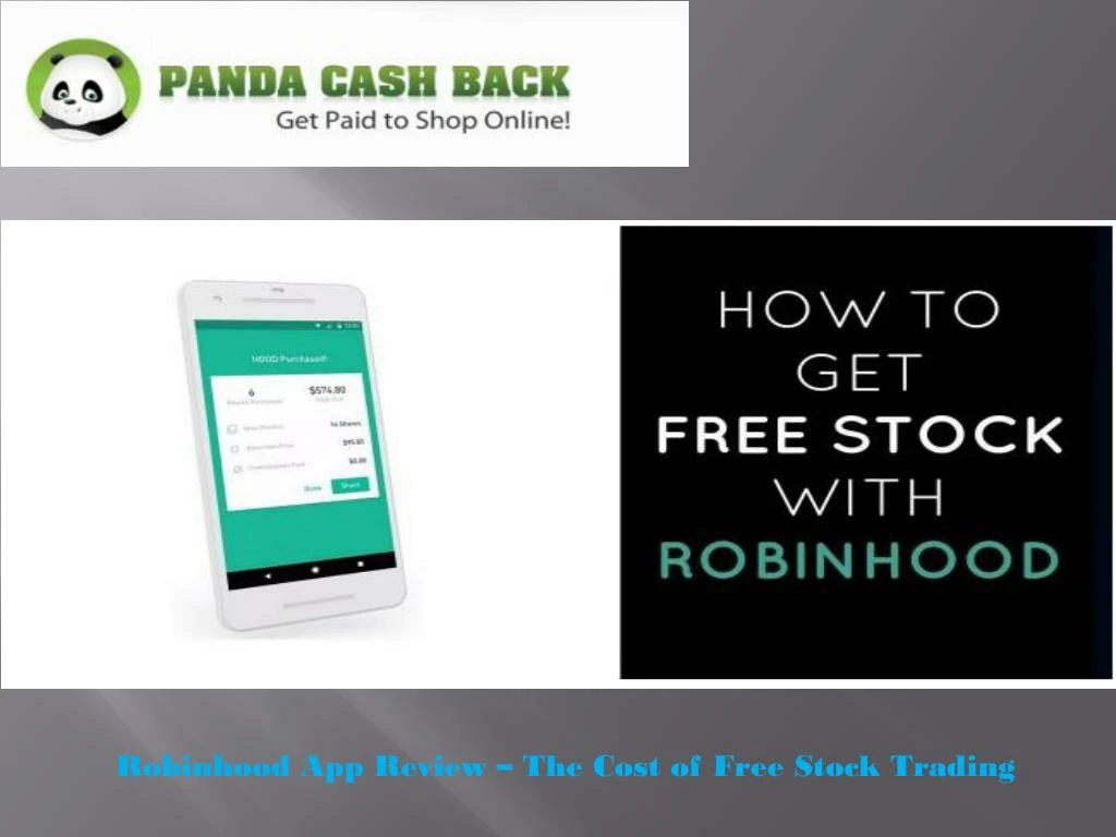robinhood app review the cost of free stock